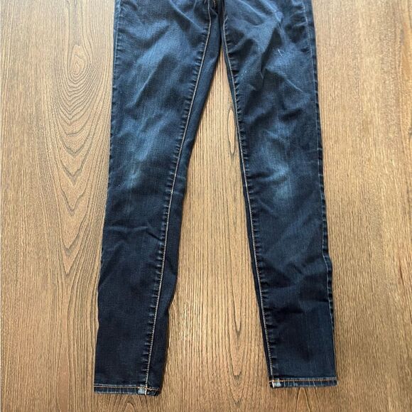 American Eagle Denim Super Stretch Denim Jeans Dark Wash Size 2 Short - Picture 3 of 11